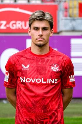 Shawn Blum (1. FC Kaiserslautern, 34), GER, 1. FC Kaiserslautern, 2. Bundesliga, Portraettermin 2024 2025, 25.07.2024. GER, 1. FC Kaiserslautern, 2. Bundesliga, Portraettermin 2024 2025, 25.07.2024. Kaiserslautern