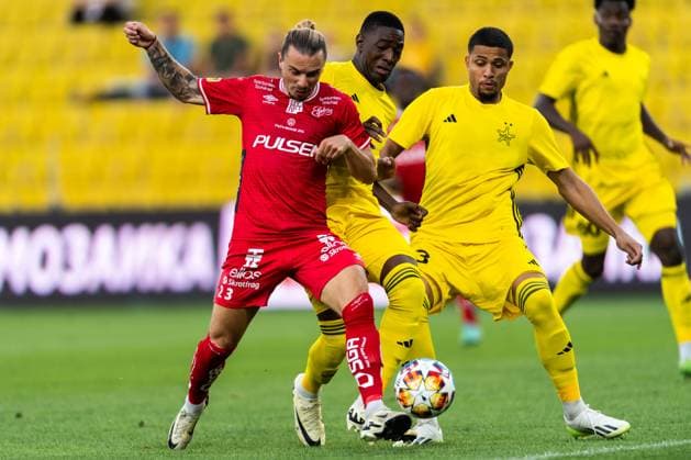 240725 Niklas Hult of Elfsborg during the UEFA Europa League qualification match between Sheriff Tiraspol and Elfsborg on July 25, 2024 in Tiraspol. Photo: Alex Nicodim BILDBYRAN COP 282 AN0008 fotboll football soccer fotball uefa europa league sheriff tiraspol elfsborg bbeng qualification Copyright: ALEXxNICODIM BB240725ZG013