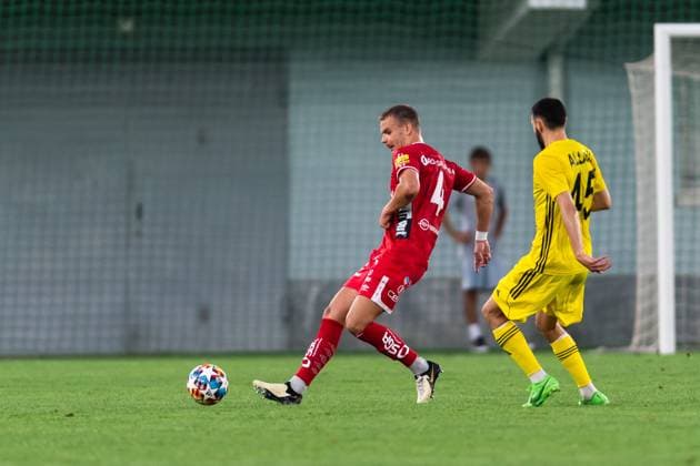 240725 Gustav Henriksson of Elfsborg during the UEFA Europa League qualification match between Sheriff Tiraspol and Elfsborg on July 25, 2024 in Tiraspol. Photo: Alex Nicodim BILDBYRAN COP 282 AN0008 fotboll football soccer fotball uefa europa league sheriff tiraspol elfsborg bbeng qualification Copyright: ALEXxNICODIM BB240725ZM015