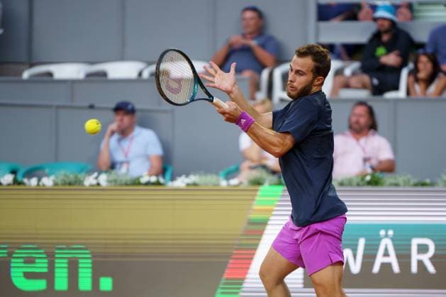 Generali Open ATP, Tennis Herren 250 2024; Kitzbühel, 25.07.2024 Hugo Gaston (FRA, Frankreich); Generali Open 2024, ATP 250, Sportpark Kitzbühel am 25.07.2024, Kitzbühel. Copyright: xBEAUTIFULxSPORTSx Pajonkx