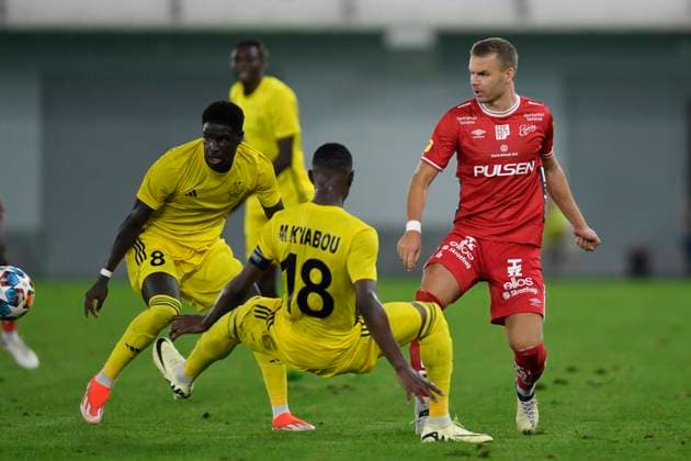 240725 Gustav Henriksson of Elfsborg during the UEFA Europa League qualification match between Sheriff Tiraspol and Elfsborg on July 25, 2024 in Tiraspol. Photo: Alex Nicodim BILDBYRAN COP 282 AN0008 fotboll football soccer fotball uefa europa league sheriff tiraspol elfsborg bbeng qualification Copyright: ALEXxNICODIM BB240725ZI023