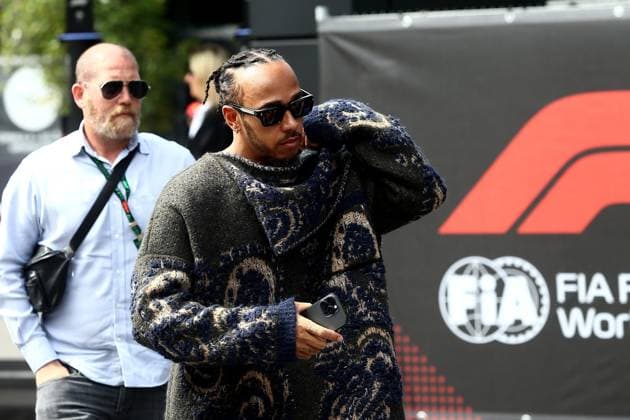 25.07.2024, xsvx, Motorsport FIA Formel 1, Großer Preis von Belgien 2024 emspor, v.l. Lewis Hamilton (Mercedes AMG Petronas) Startnummer 44 (FIA REGULATIONS PROHIBIT ANY USE OF PHOTOGRAPHS as IMAGE SEQUENCES and or QUASI-VIDEO) Spa