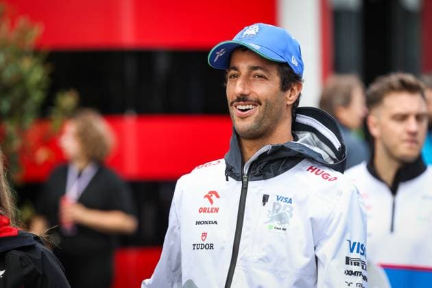 RICCIARDO Daniel (aus), Visa Cash App RB F1 Team VCARB 01, portrait during the Formula 1 Rolex Belgian Grand Prix 2024, 14th round of the 2024 Formula One World Championship, WM, Weltmeisterschaft from July 26 to 28, 2024 on the Circuit de Spa-Francorchamps, in Stavelot, Belgium - F1 - BELGIAN GRAND PRIX 2024 DPPI Panoramic  240726_R14_BELGIO_DP_AV6_9081