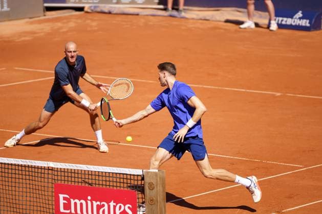 Generali Open ATP, Tennis Herren 250 2024; Kitzbühel, 26.07.2024 Constantin Frantzen (GER, Deutschland) und Hendrik Jebens (GER, Deutschland); Generali Open 2024, ATP 250, Sportpark Kitzbühel am 26.07.2024, Kitzbühel. Copyright: xBEAUTIFULxSPORTSx Pajonkx