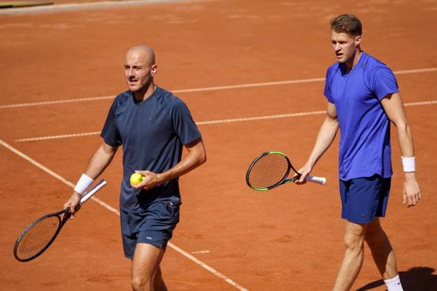 Generali Open ATP, Tennis Herren 250 2024; Kitzbühel, 26.07.2024 Constantin Frantzen (GER, Deutschland) und Hendrik Jebens (GER, Deutschland); Generali Open 2024, ATP 250, Sportpark Kitzbühel am 26.07.2024, Kitzbühel. Copyright: xBEAUTIFULxSPORTSx Pajonkx