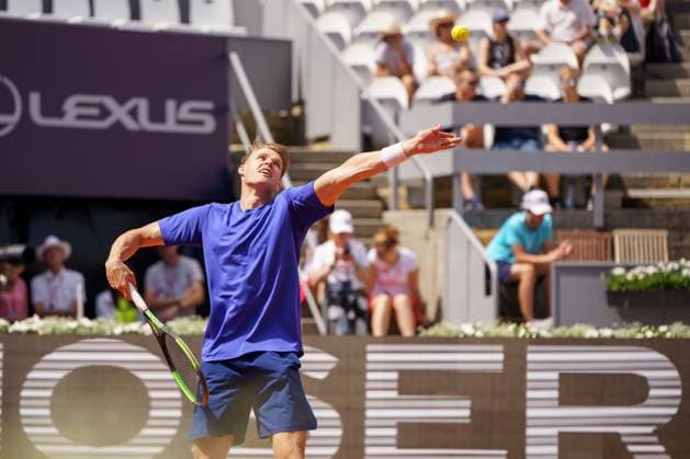 Generali Open ATP, Tennis Herren 250 2024; Kitzbühel, 26.07.2024 Hendrik Jebens (GER, Deutschland); Generali Open 2024, ATP 250, Sportpark Kitzbühel am 26.07.2024, Kitzbühel. Copyright: xBEAUTIFULxSPORTSx Pajonkx