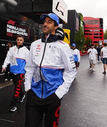 26.07.2024, Circuit de Spa-Francorchamps, Spa-Francorchhamps, Formula 1 Rolex Belgian Grand Prix 2024 , im Bild Daniel Ricciardo (AUS), Visa Cash App RB Formula One Team Defodi-506_20240726_hbr_0126