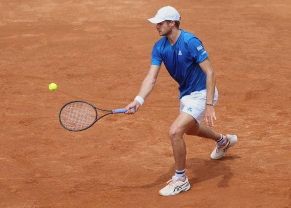 Yannick Hanfmann (GER) Tennis - Generali Open Kitzbuehel 2024 - ATP, Tennis Herren 250 - Kitzbuehler Tennis Club - Kitzbuehel - Tirol - Oesterreich - 26 July 2024. Copyright: xJuergenxHasenkopfx