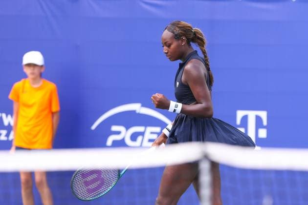WARSZAWA 26.07.2024 TURNIEJ WTA, Tennis Damen 125 POLISH OPEN --- TENNIS TOURNAMENT WTA 125 POLISH OPEN IN WARSAW ALYCIA PARKS FOT. ANNA KLEPACZKO FOTOPYK NEWSPIX.PL --- Newspix.pl  240726LUM043