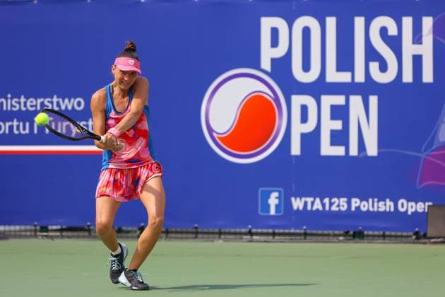 WARSZAWA 26.07.2024 TURNIEJ WTA, Tennis Damen 125 POLISH OPEN --- TENNIS TOURNAMENT WTA 125 POLISH OPEN IN WARSAW LEONIE KUNG FOT. ANNA KLEPACZKO FOTOPYK NEWSPIX.PL --- Newspix.pl  240726LUM059