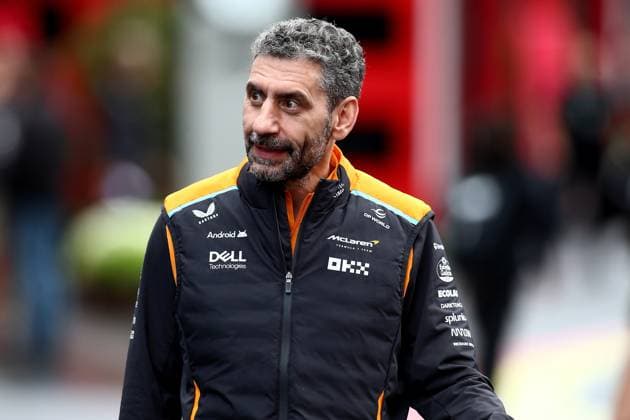 26.07.2024, xsvx, Motorsport FIA Formel 1, Großer Preis von Belgien 2024 emspor, v.l. Teamchef Andrea Stella (McLaren F1 Team) (DFL DFB REGULATIONS PROHIBIT ANY USE OF PHOTOGRAPHS as IMAGE SEQUENCES and or QUASI-VIDEO) Spa