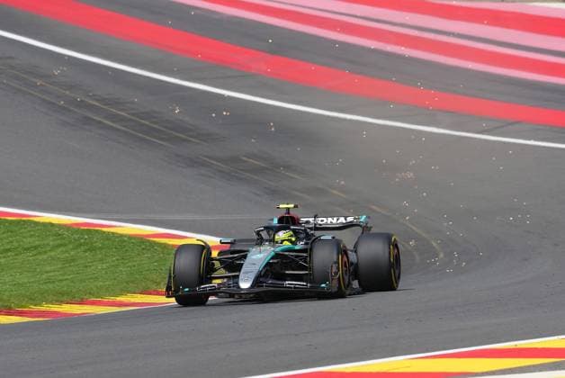 Formula 1 Rolex Belgian Grand Prix 2024 26.07.2024, Circuit de Spa-Francorchamps, Spa-Francorchhamps, Formula 1 Rolex Belgian Grand Prix 2024 , im Bild Lewis Hamilton (GBR), Mercedes-AMG Petronas Formula One Team