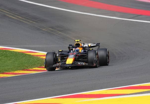 Formula 1 Rolex Belgian Grand Prix 2024 26.07.2024, Circuit de Spa-Francorchamps, Spa-Francorchhamps, Formula 1 Rolex Belgian Grand Prix 2024 , im Bild Sergio Perez (MEX), Oracle Red Bull Racing