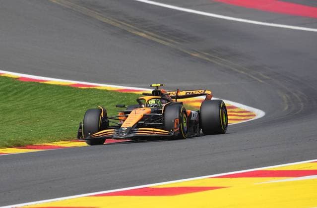 Formula 1 Rolex Belgian Grand Prix 2024 26.07.2024, Circuit de Spa-Francorchamps, Spa-Francorchhamps, Formula 1 Rolex Belgian Grand Prix 2024 , im Bild Lando Norris (GBR), McLaren F1 Team