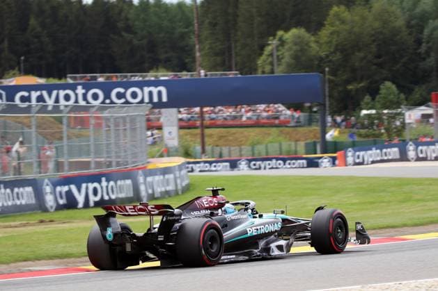 Stavelot, Belgien 26.- 28. Juli 2024: FIA - Formel 1 - WM - Großer Preis Belgien - Circuit de Spa-Francorchamps - 2024 Im Bild: George Russell (GBR) Circuit de Spa-Francorchamps Copyright: xFotostandx xHorstxBernhardtx
