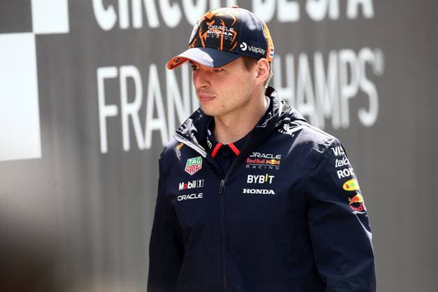 26.07.2024, xsvx, Motorsport FIA Formel 1, Großer Preis von Belgien 2024 emspor, v.l. Max Verstappen (Oracle Red Bull Racing) Startnummer 1 (DFL DFB REGULATIONS PROHIBIT ANY USE OF PHOTOGRAPHS as IMAGE SEQUENCES and or QUASI-VIDEO) Spa