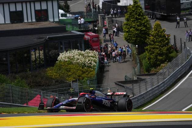 26.07.2024, Circuit de Spa-Francorchamps, Spa-Francorchhamps, Formula 1 Rolex Belgian Grand Prix 2024 , im Bild Yuki Tsunoda (JPN), Visa Cash App RB Formula One Team Defodi-506_20240726_hbr_2716