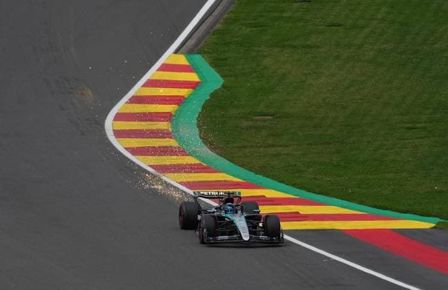 26.07.2024, Circuit de Spa-Francorchamps, Spa-Francorchhamps, Formula 1 Rolex Belgian Grand Prix 2024 , im Bild George Russell (GBR), Mercedes-AMG Petronas Formula One Team Defodi-506_20240726_hbr_2927