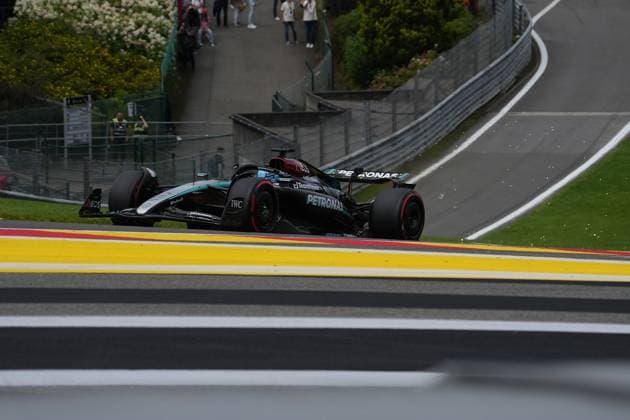 26.07.2024, Circuit de Spa-Francorchamps, Spa-Francorchhamps, Formula 1 Rolex Belgian Grand Prix 2024 , im Bild George Russell (GBR), Mercedes-AMG Petronas Formula One Team Defodi-506_20240726_hbr_2946