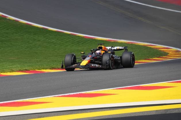 Formula 1 Rolex Belgian Grand Prix 2024 26.07.2024, Circuit de Spa-Francorchamps, Spa-Francorchhamps, Formula 1 Rolex Belgian Grand Prix 2024 , im Bild Max Verstappen (NLD), Oracle Red Bull Racing