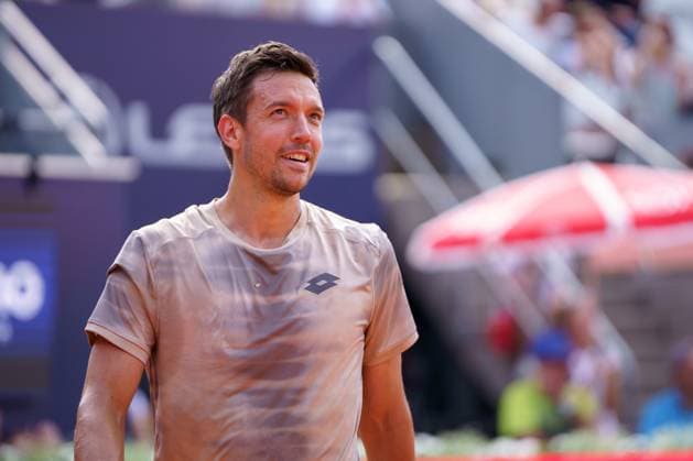 Generali Open ATP, Tennis Herren 250 2024; Kitzbühel, 26.07.2024 Andreas Mies (GER, Deutschland); Generali Open 2024, ATP 250, Sportpark Kitzbühel am 26.07.2024, Kitzbühel. Copyright: xBEAUTIFULxSPORTSx Pajonkx