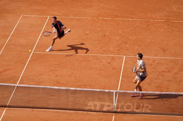 Generali Open ATP, Tennis Herren 250 2024; Kitzbühel, 26.07.2024 Alexander Erler (AUT, Österreich) und Andreas Mies (GER, Deutschland); Generali Open 2024, ATP 250, Sportpark Kitzbühel am 26.07.2024, Kitzbühel. Copyright: xBEAUTIFULxSPORTSx Pajonkx