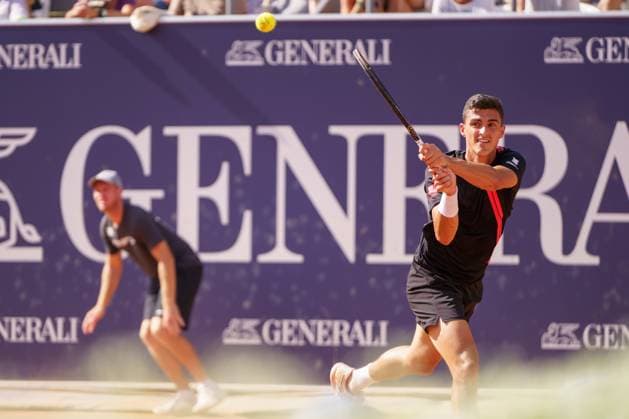Generali Open ATP, Tennis Herren 250 2024; Kitzbühel, 26.07.2024 Alexander Erler (AUT, Österreich); Generali Open 2024, ATP 250, Sportpark Kitzbühel am 26.07.2024, Kitzbühel. Copyright: xBEAUTIFULxSPORTSx Pajonkx