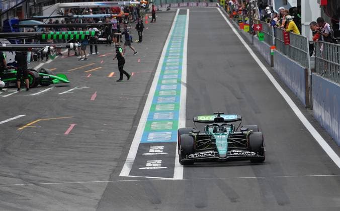 Formula 1 Rolex Belgian Grand Prix 2024 26.07.2024, Circuit de Spa-Francorchamps, Spa-Francorchhamps, Formula 1 Rolex Belgian Grand Prix 2024 , im Bild Lance Stroll (CAN), Aston Martin Aramco Cognizant Formula One Team