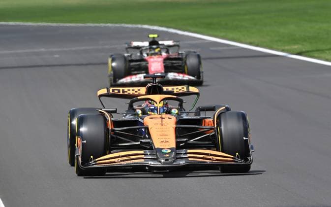 26.07.2024, xrarjax, Motorsport FIA Formel 1, Großer Preis von Belgien 2024 emspor, v.l. Oscar Piastri (McLaren) Startnummer 81 (DFL DFB REGULATIONS PROHIBIT ANY USE OF PHOTOGRAPHS as IMAGE SEQUENCES and or QUASI-VIDEO) Spa