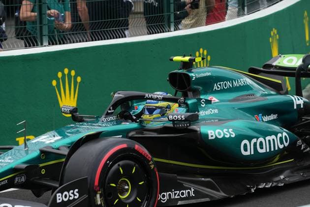 Formula 1 Rolex Belgian Grand Prix 2024 26.07.2024, Circuit de Spa-Francorchamps, Spa-Francorchhamps, Formula 1 Rolex Belgian Grand Prix 2024 , im Bild Fernando Alonso (ESP), Aston Martin Aramco Cognizant Formula One Team