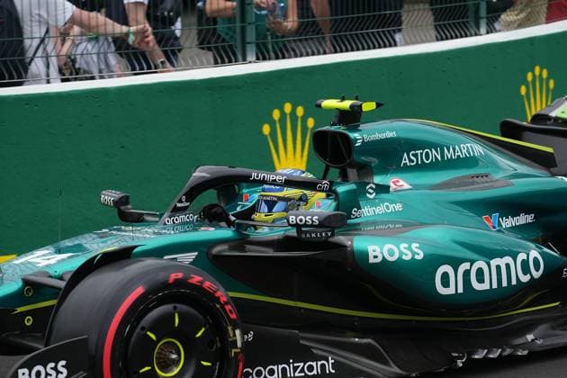 Formula 1 Rolex Belgian Grand Prix 2024 26.07.2024, Circuit de Spa-Francorchamps, Spa-Francorchhamps, Formula 1 Rolex Belgian Grand Prix 2024 , im Bild Fernando Alonso (ESP), Aston Martin Aramco Cognizant Formula One Team