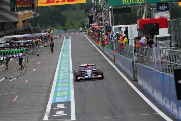 Formula 1 Rolex Belgian Grand Prix 2024 26.07.2024, Circuit de Spa-Francorchamps, Spa-Francorchhamps, Formula 1 Rolex Belgian Grand Prix 2024 , im Bild Yuki Tsunoda (JPN), Visa Cash App RB Formula One Team