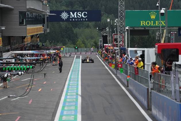 Formula 1 Rolex Belgian Grand Prix 2024 26.07.2024, Circuit de Spa-Francorchamps, Spa-Francorchhamps, Formula 1 Rolex Belgian Grand Prix 2024 , im Bild Sergio Perez (MEX), Oracle Red Bull Racing