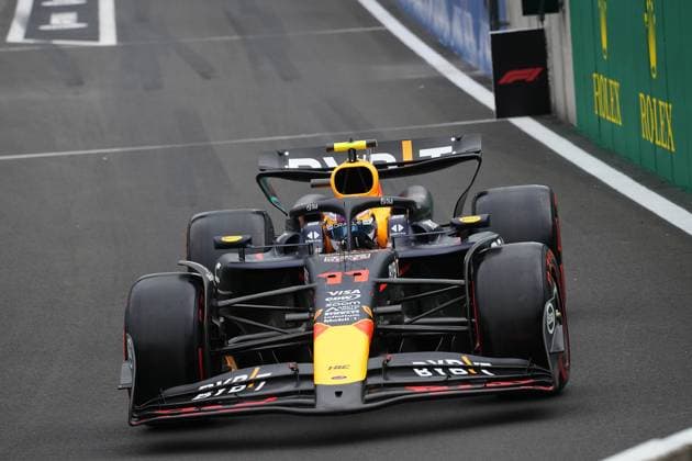 Formula 1 Rolex Belgian Grand Prix 2024 26.07.2024, Circuit de Spa-Francorchamps, Spa-Francorchhamps, Formula 1 Rolex Belgian Grand Prix 2024 , im Bild Sergio Perez (MEX), Oracle Red Bull Racing