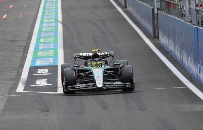 Formula 1 Rolex Belgian Grand Prix 2024 26.07.2024, Circuit de Spa-Francorchamps, Spa-Francorchhamps, Formula 1 Rolex Belgian Grand Prix 2024 , im Bild Lewis Hamilton (GBR), Mercedes-AMG Petronas Formula One Team