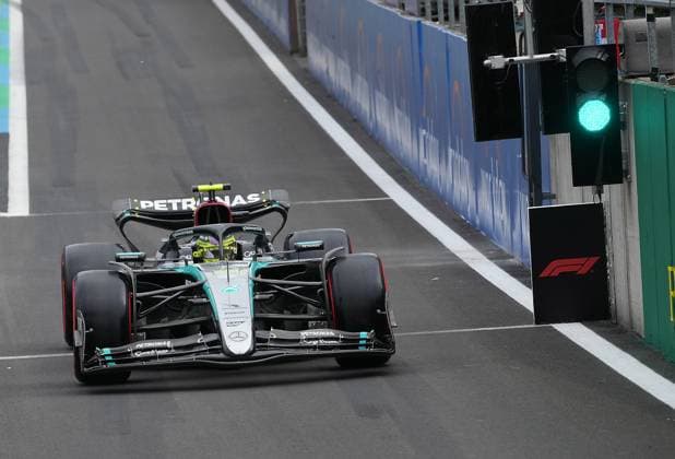 Formula 1 Rolex Belgian Grand Prix 2024 26.07.2024, Circuit de Spa-Francorchamps, Spa-Francorchhamps, Formula 1 Rolex Belgian Grand Prix 2024 , im Bild Lewis Hamilton (GBR), Mercedes-AMG Petronas Formula One Team