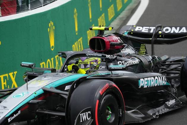 Formula 1 Rolex Belgian Grand Prix 2024 26.07.2024, Circuit de Spa-Francorchamps, Spa-Francorchhamps, Formula 1 Rolex Belgian Grand Prix 2024 , im Bild Lewis Hamilton (GBR), Mercedes-AMG Petronas Formula One Team
