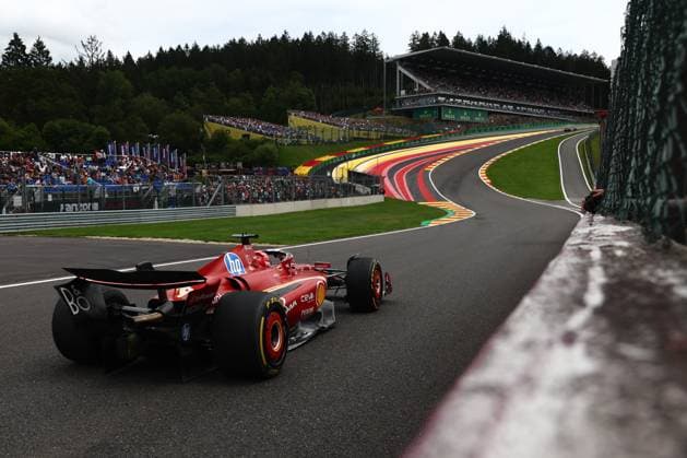F1 Belgian Grand Prix 2024 Practice 1 And Practice 2 Charles Leclerc of Ferrari during first practice ahead of the Formula 1 Belgian Grand Prix at Spa-Francorchamps in Spa, Belgium on July 26, 2024. Spa Belgium  Copyright: xJakubxPorzyckix originalFilename:porzycki-f1belgia240726_npzB4.jpg