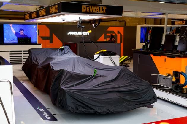 McLaren MCL38, F1 Grand Prix of Belgium at Circuit de Spa-Francorchamps on July 27, 2024 in Spa-Francorchamps, Belgium. (Photo by HOCH ZWEI) Spa-Francorchamps Belgium