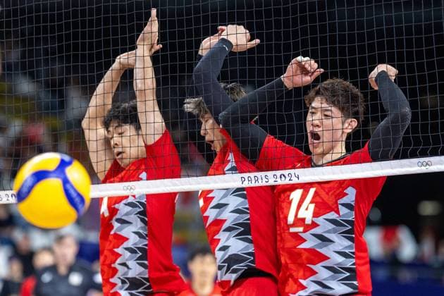 Volleyball - Olympic Games, Olympische Spiele, Olympia, OS Paris 2024: Day 1 Yuki Ishikawa is playing during Volleyball Men s Preliminary Round - Group C - match between Japan and Germany on Day -1 Olympic Games Paris 2024 at South Paris Arena in Paris, France on July 27, 2024. Paris France  Copyright: xAndrzejxIwanczukx originalFilename:iwanczuk-volleyba240727_np9gQ.jpg