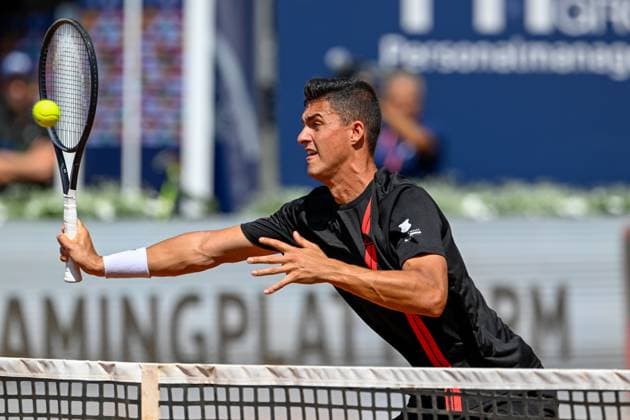 TENNIS - ATP, Tennis Herren Generali Open 2024 KITZBUEHEL,AUSTRIA,27.JUL.24 - TENNIS - ATP World Tour, Generali Open. Image shows Alexander Erler (AUT).  GEPAxpictures xDanielxSchoenherr