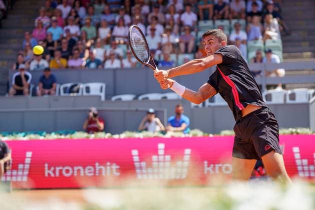 Generali Open ATP, Tennis Herren 250 2024; Kitzbühel, 27.07.2024 Alexander Erler (AUT, Österreich); Generali Open 2024, ATP 250, Sportpark Kitzbühel am 27.07.2024, Kitzbühel. Copyright: xBEAUTIFULxSPORTSx Pajonkx