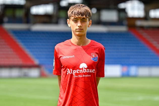 Wesley Krattenmacher; SpVgg Unterhaching; 3.Liga, Porträttermin 2024 2025