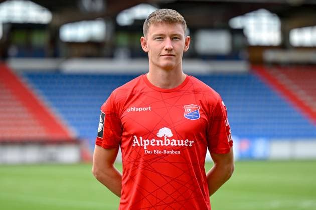 Florian Schmid; SpVgg Unterhaching; 3.Liga, Porträttermin 2024 2025