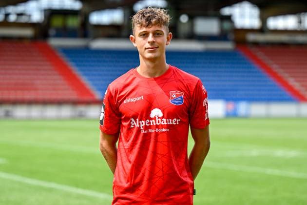 Fynn Seidel; SpVgg Unterhaching; 3.Liga, Porträttermin 2024 2025