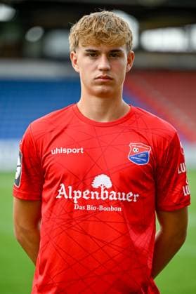 Maximilian Hennig; SpVgg Unterhaching; 3.Liga, Porträttermin 2024 2025