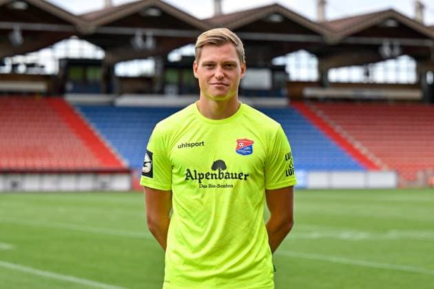 Fabian Scherger; SpVgg Unterhaching; 3.Liga, Porträttermin 2024 2025