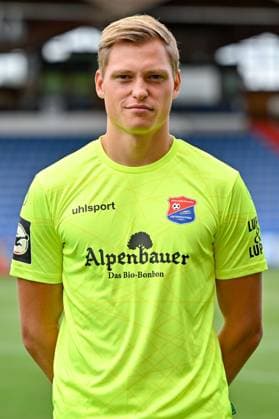 Fabian Scherger; SpVgg Unterhaching; 3.Liga, Porträttermin 2024 2025