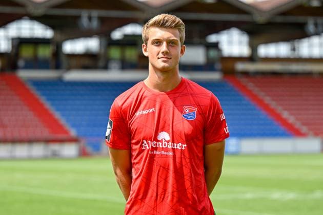 Ben Schlicke; SpVgg Unterhaching; 3.Liga, Porträttermin 2024 2025