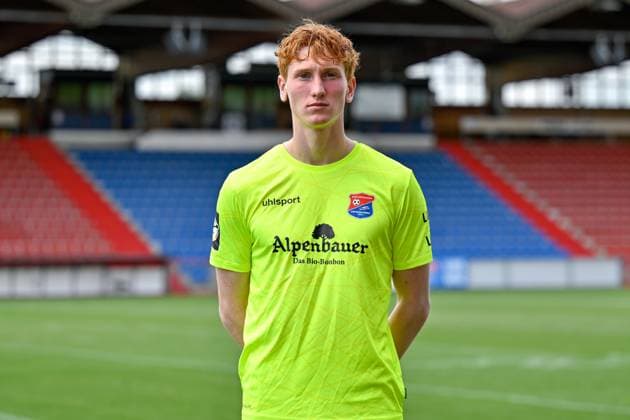 Konstantin Heide; SpVgg Unterhaching; 3.Liga, Porträttermin 2024 2025
